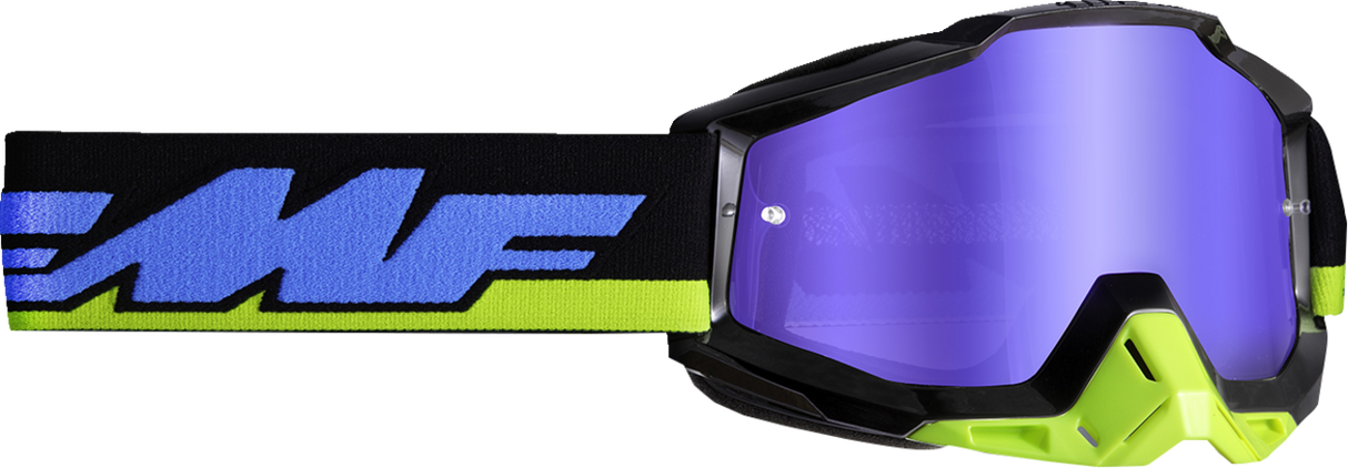 PowerBomb Goggles - Talladega - Blue Mirror