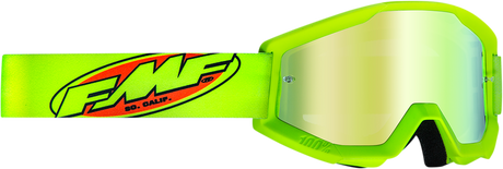 Youth PowerCore Goggles - Core - Yellow - Gold Mirror