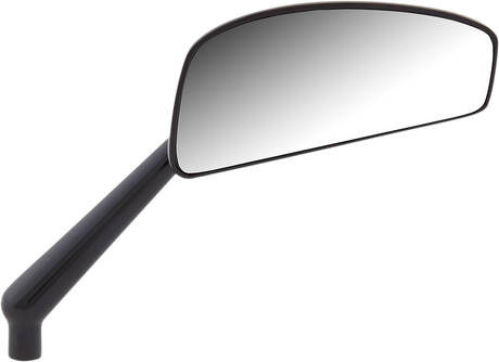 Mirror - Tearchop - Side View - Teardrop - Black - Right