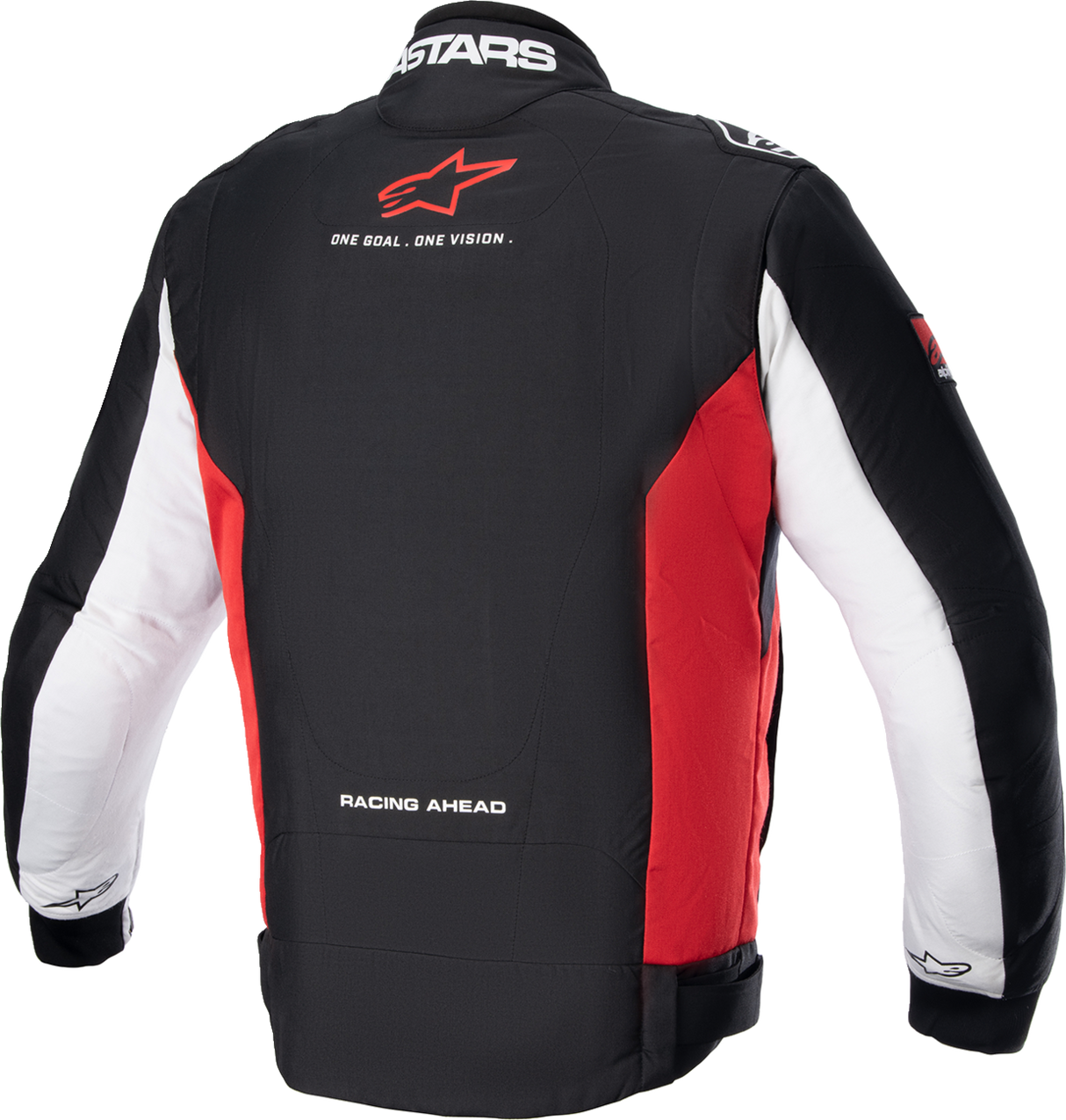 Monza Sport Jacket - Black/Red/White - Large