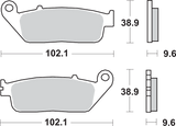 HS Brake Pads - Honda - 700HS 2013 - 2023