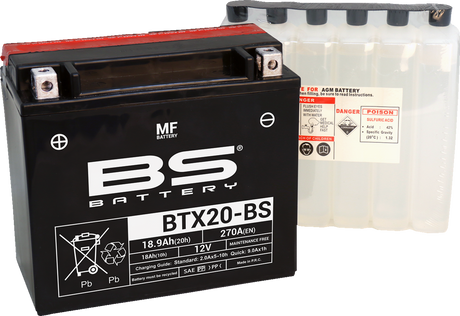 Battery - BTX20-BS (YTX) 1995 - 2015