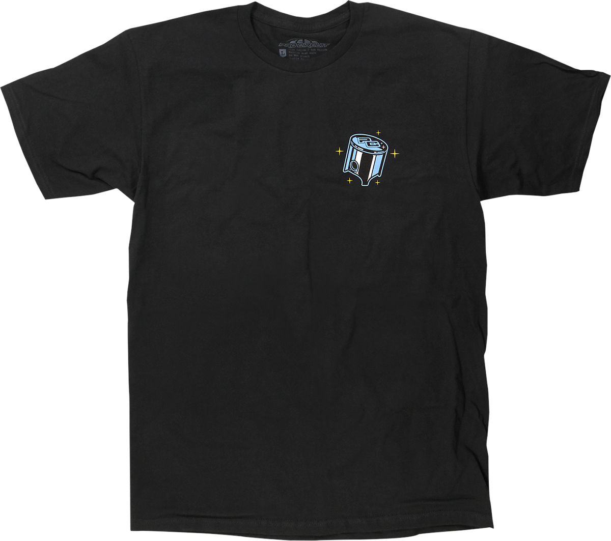 Piston T-Shirt - Black - 3XL