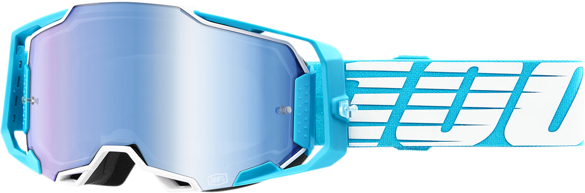 Armega Goggles - Oversized Sky - Blue Mirror