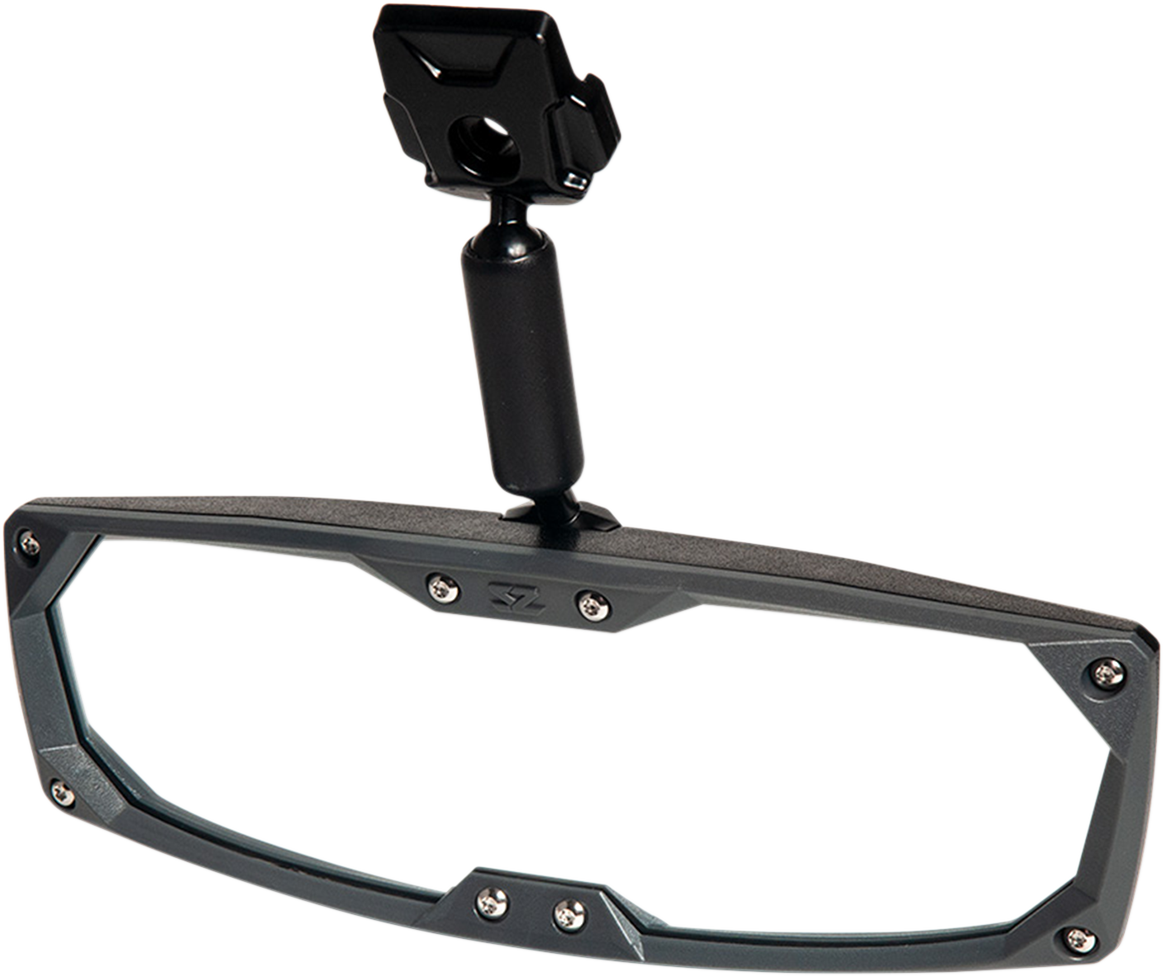 Mirror - Halo R - Rear View - Rectangle - Black w/Black Bezel - 1.625\" 2014 - 2022