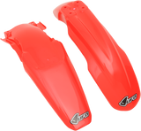 Front and Rear MX Fender Kit - OEM Red - CRF150R 2007 - 2024