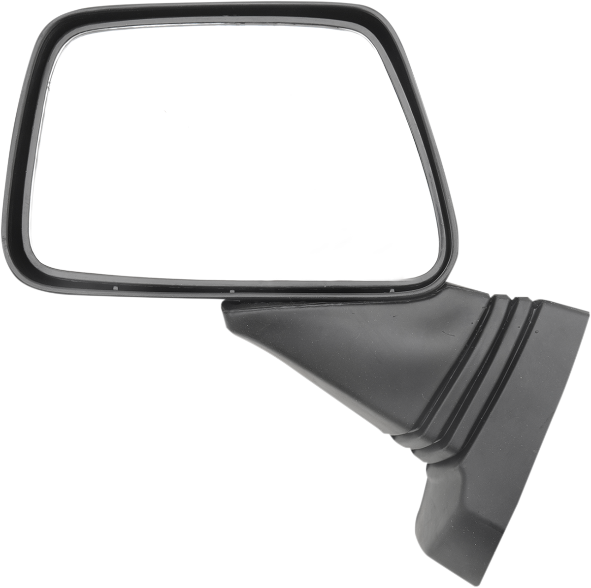 Mirror - Side View - Rectangle - Black - Left 1984 - 1987