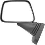 Mirror - Side View - Rectangle - Black - Left 1984 - 1987