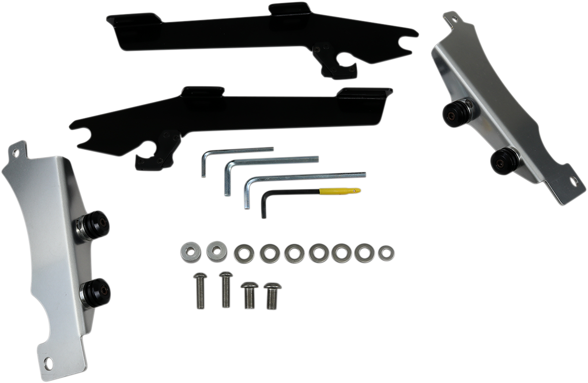 Batwing Trigger Lock Mounting Kit - V Star - Black 2007 - 2015