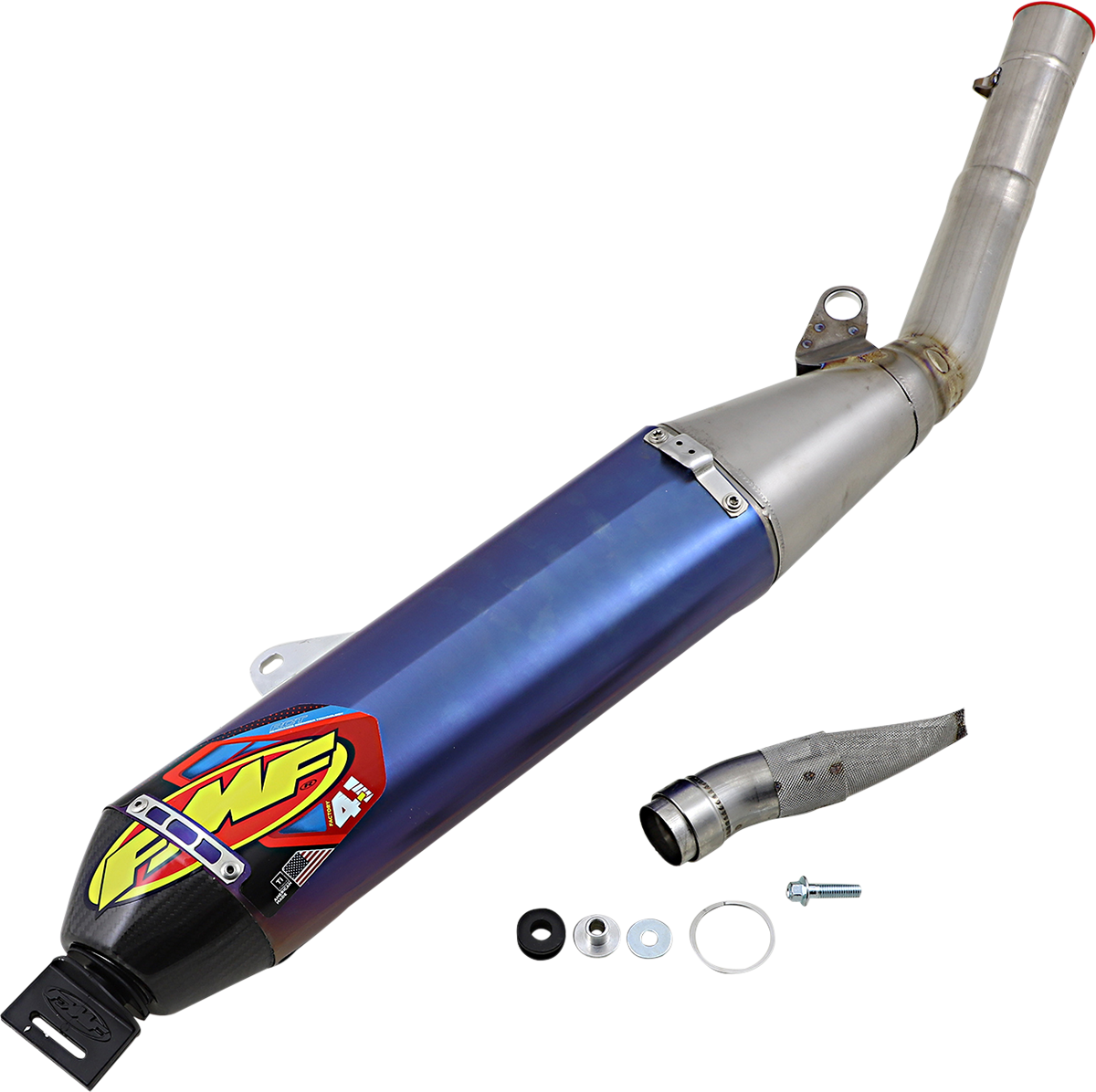 Factory 4.1 RCT Muffler - Anodized Titanium 2020 - 2021