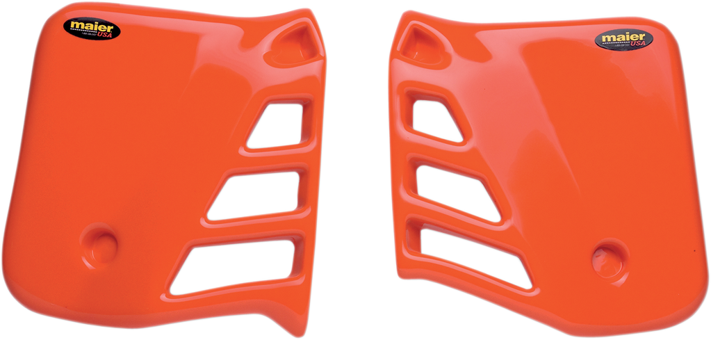 Radiator Scoops - CR250 \'85-\'87 - Orange 1985 - 1987