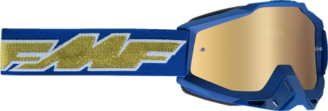 PowerBomb Goggles - Rocket - Deep Navy - Gold Mirror