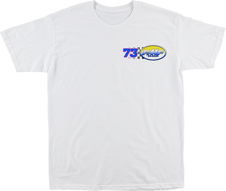 Exhaust 500 T-Shirt - White - Large