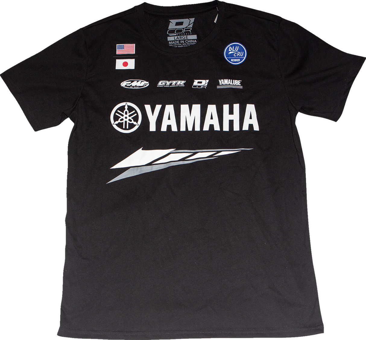 Yamaha Factory T-Shirt - Black - Medium