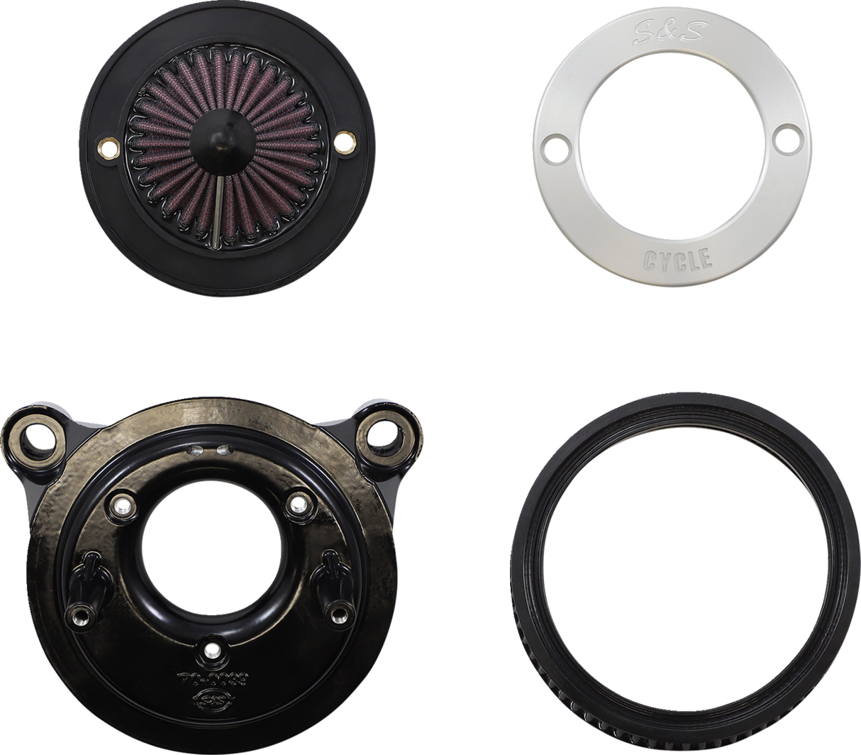 Air Stinger Stealth Air Cleaner Kit - Chrome Ring 2008 - 2016