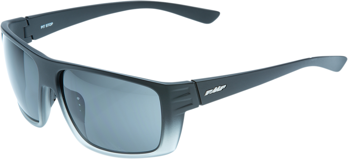 Pit Stop Sunglasses - Black/Smoke