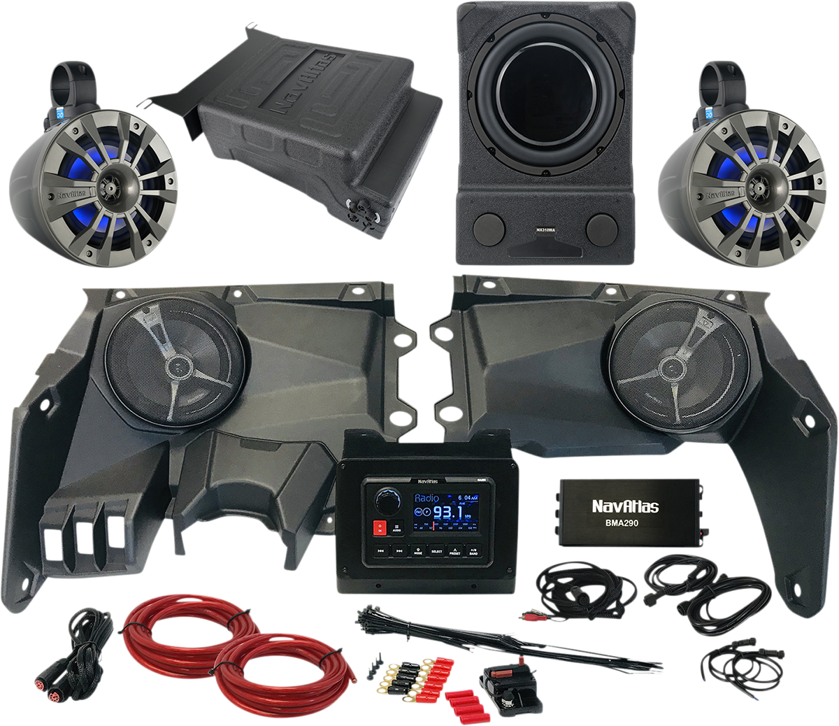 Audio Kit - Zone 5 - X3 2017 - 2021