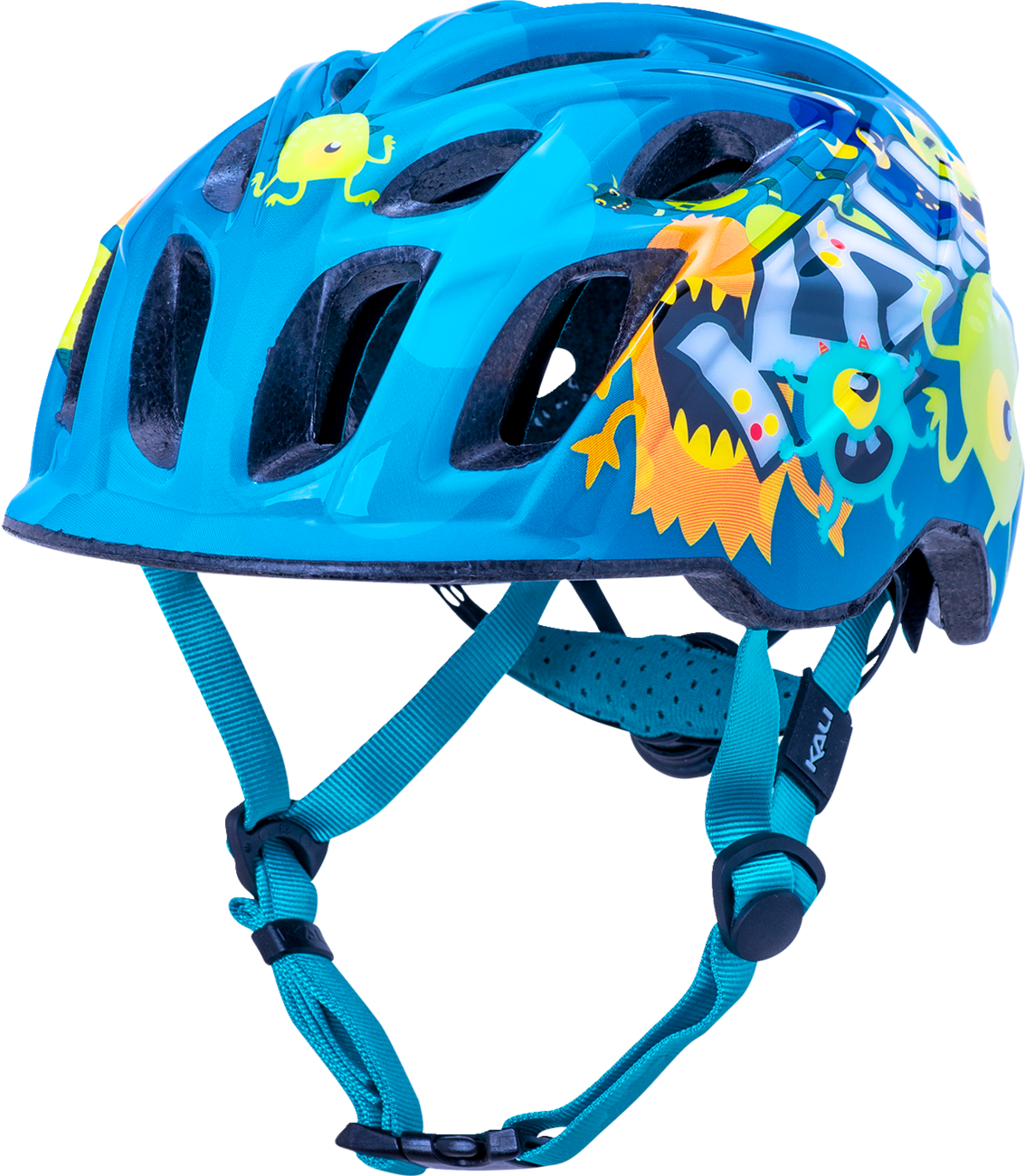 Child Chakra Helmet - Monsters - Blue - Small