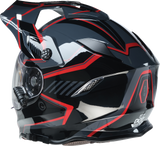 Range Helmet - Rotor - Black/Red - XL