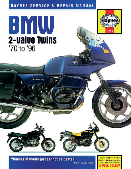 Manual - BMW 2-Valve Twins 1970 - 1996