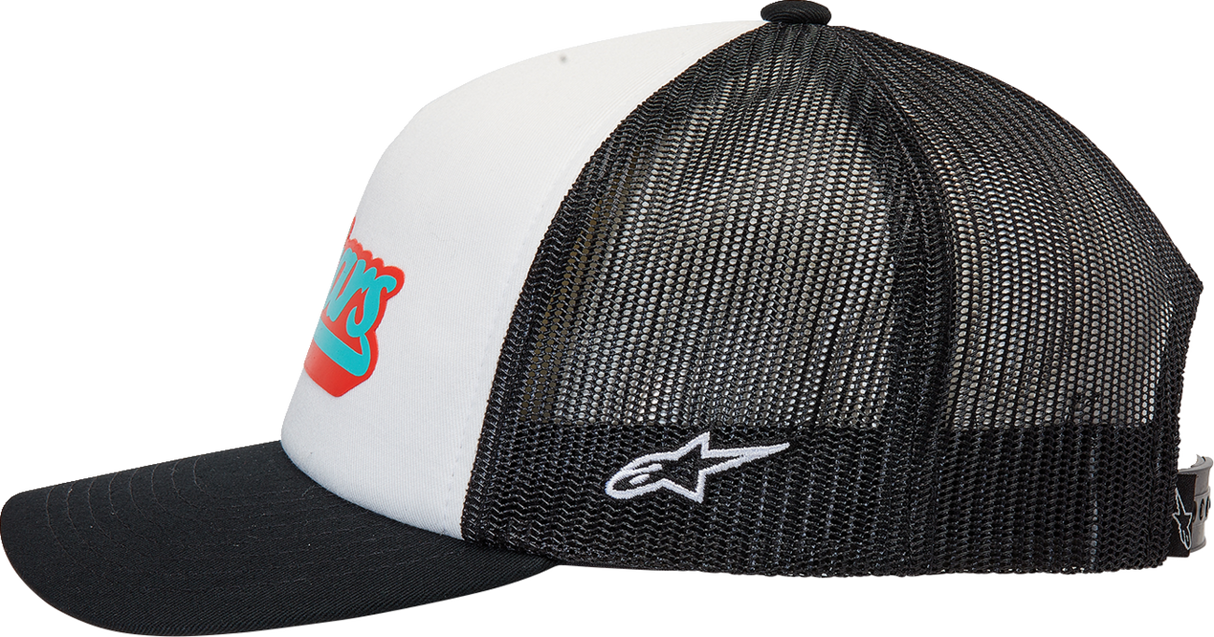 Delivery Trucker Hat - White/Black - One Size