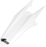 MX Rear Fender - With Pins - White 2014 - 2016