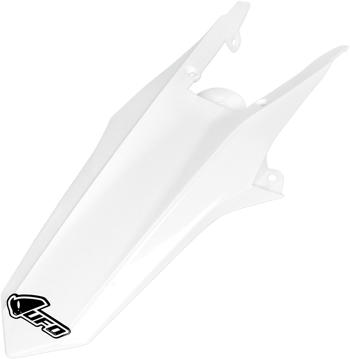 MX Rear Fender - With Pins - White 2014 - 2016