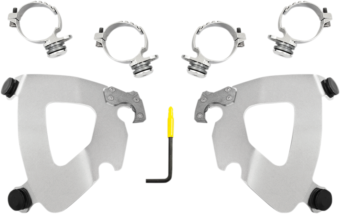 Gauntlet Mounting Kit - Polished - FXLR 2018 - 2020