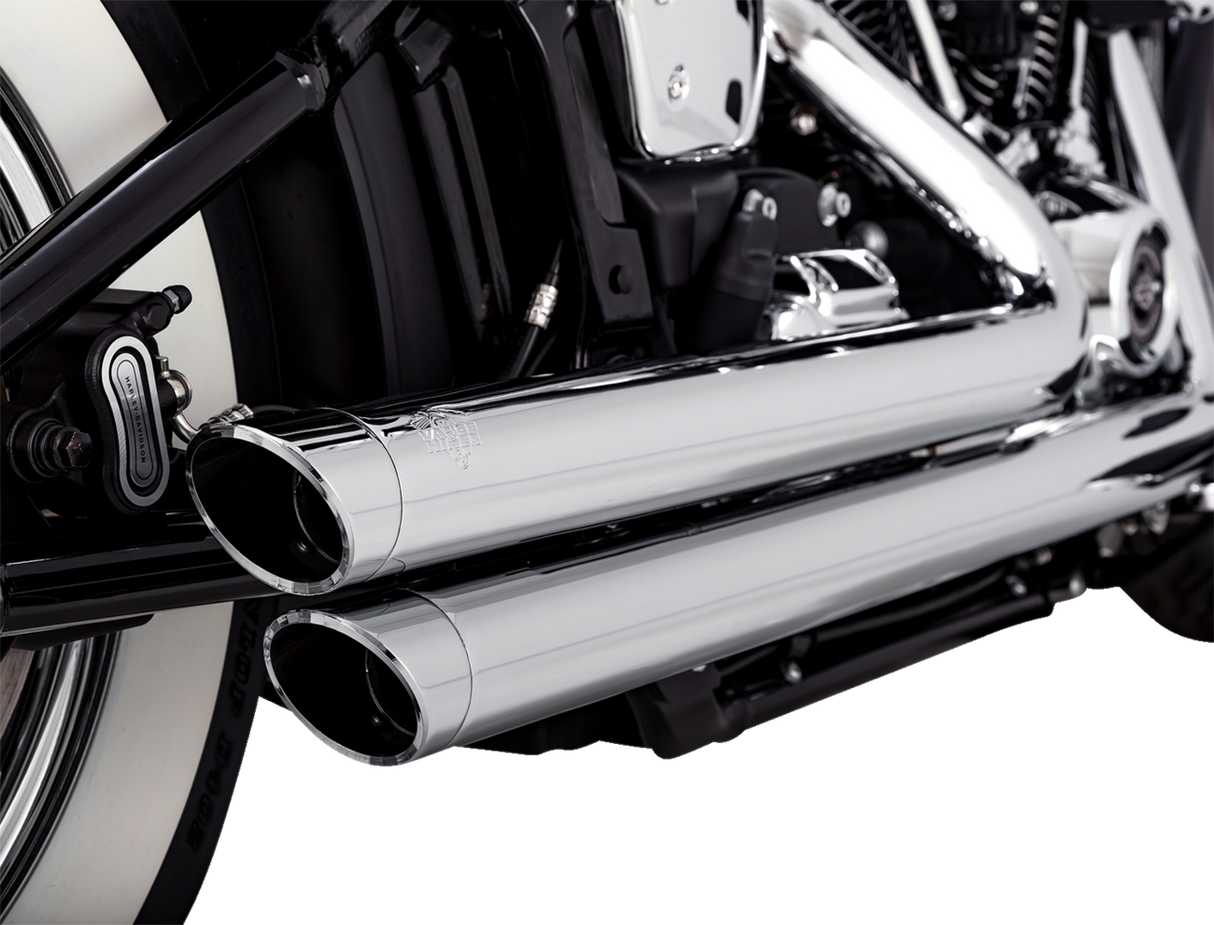 Big Shots Staggered Exhaust System - Chrome 2018 - 2024