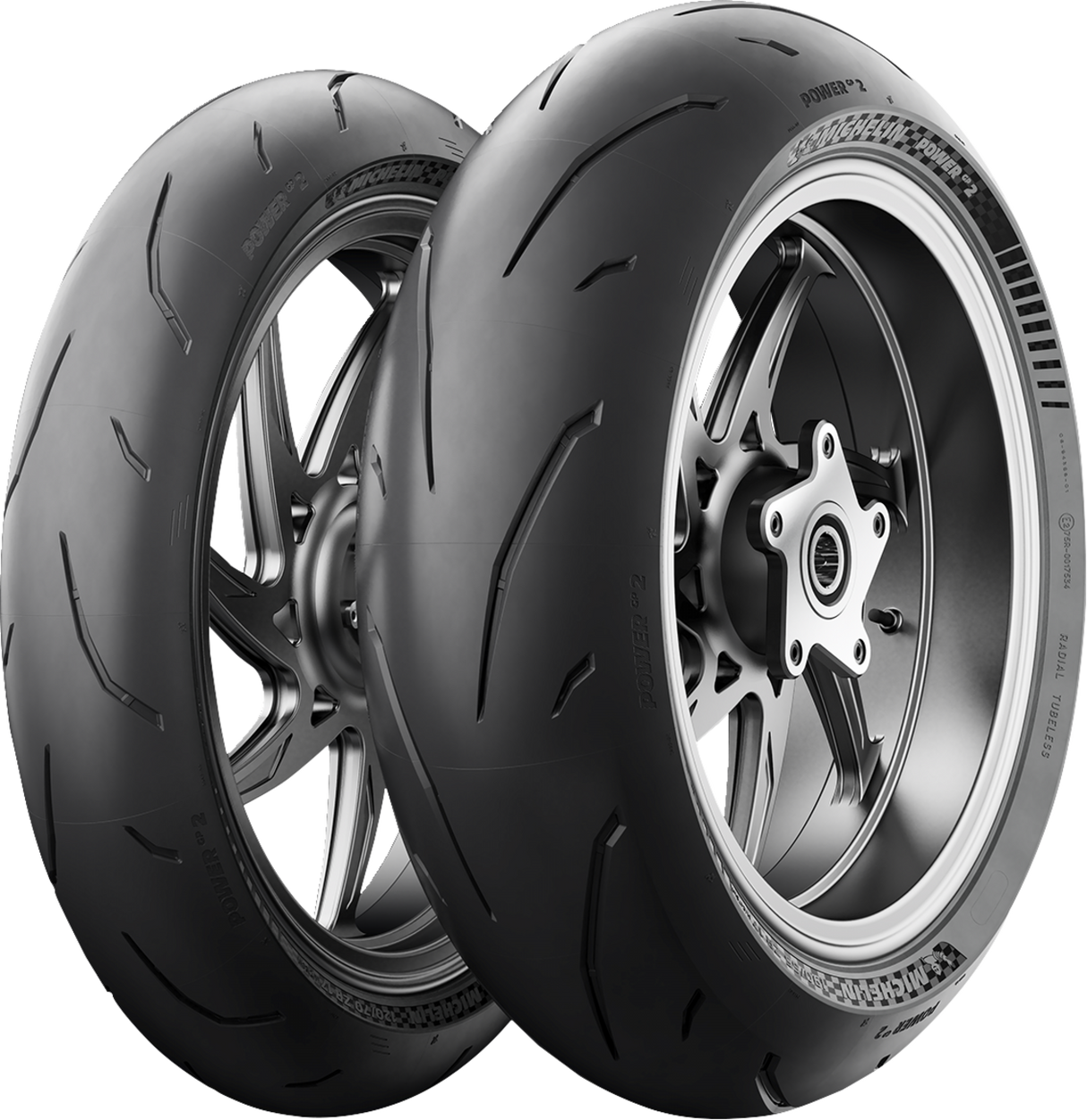 Tire - Power GP2 - Front - 120/70ZR17 - (58W)