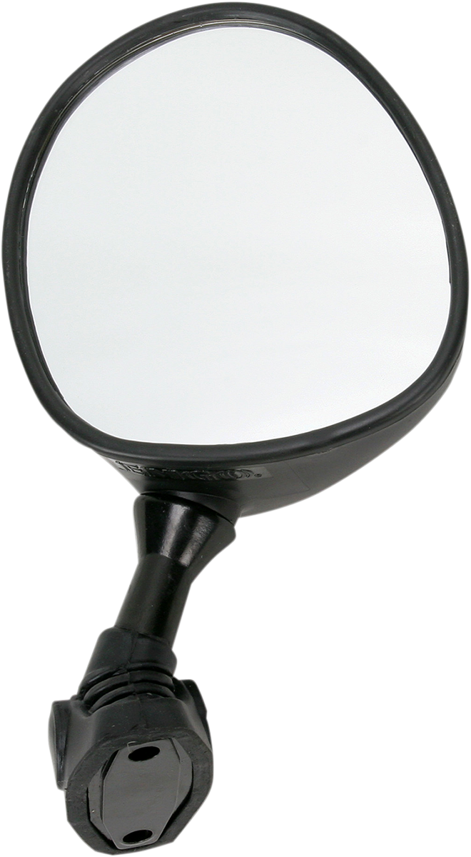 Mirror - Side View - Round - Black - Left 1989 - 1999