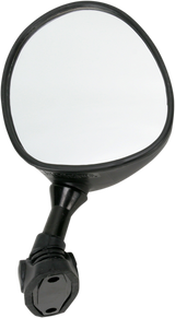 Mirror - Side View - Round - Black - Left 1989 - 1999