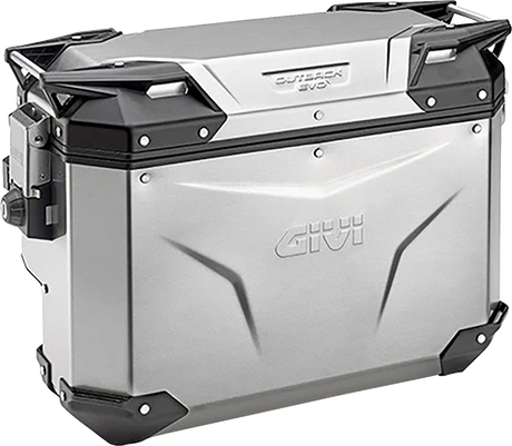 Outback Evo Side Case - Right - 33 Liter - Silver