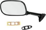 Mirror - Side View - Oval - Black - Left 2002 - 2003