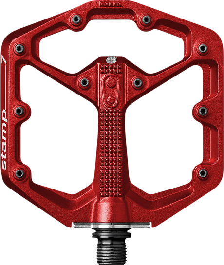 Stamp 7 Pedals - Small - Red