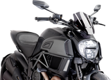 New Generation Windscreen - 11-1/2\" - Dark Smoke - Diavel 2014 - 2018