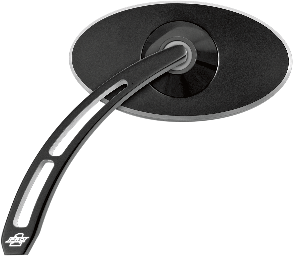 Mirror - Pro Street - Side View - Smooth - Oval - Black - Left