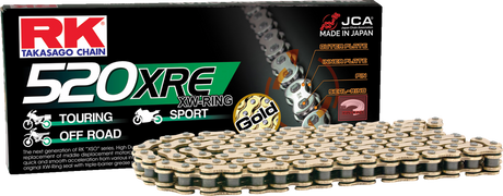 520 XRE - Drive Chain - 130 Links - Gold