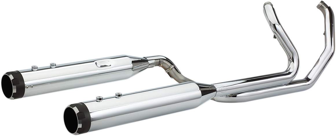 El Dorado Dual Exhaust System - Chrome - Black Thruster 2009 - 2016