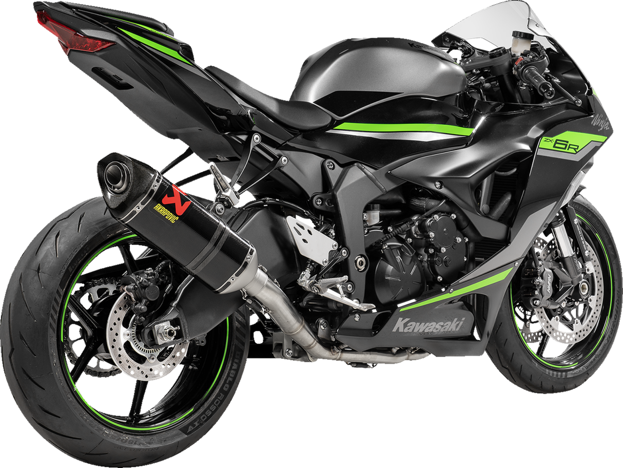 Racing Line Exhaust System - Carbon - Kawasaki ZX-6R 2023 - 2024