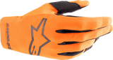 Radar Gloves - Hot Orange/Black - Medium