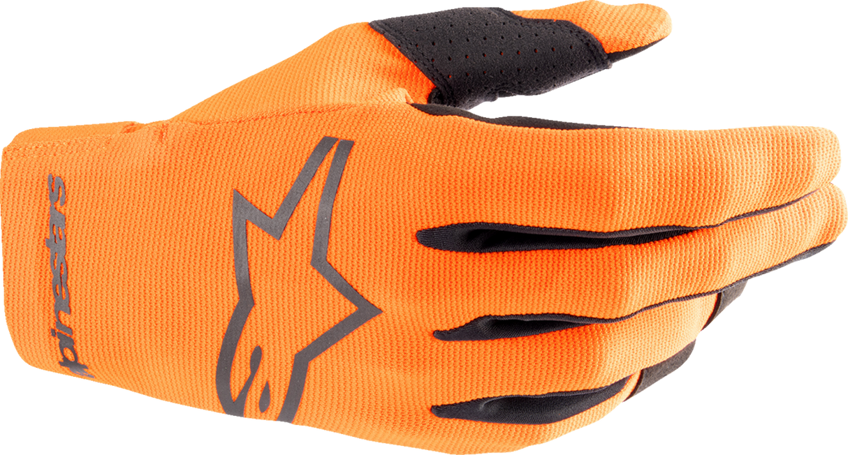 Radar Gloves - Hot Orange/Black - Large