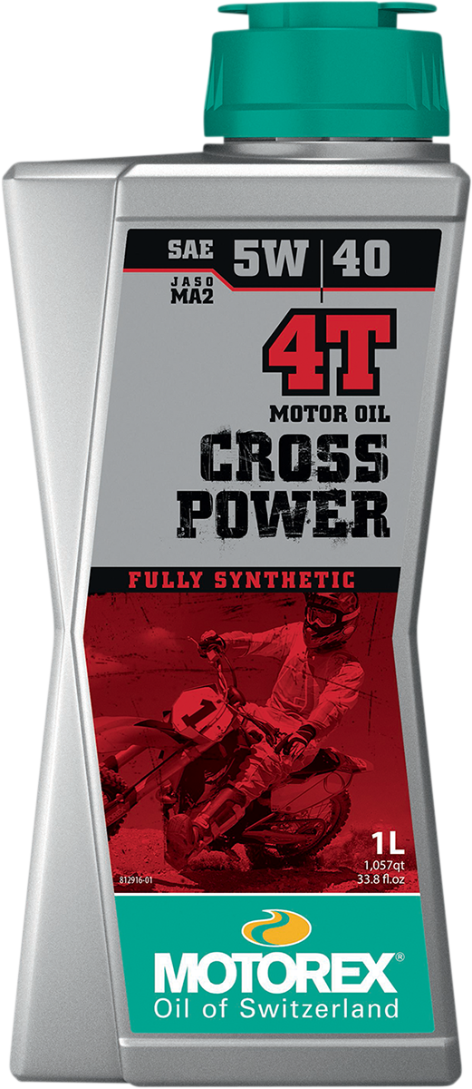 Cross Power Synthetic 4T Engine Oil - 5W-40 - 1L