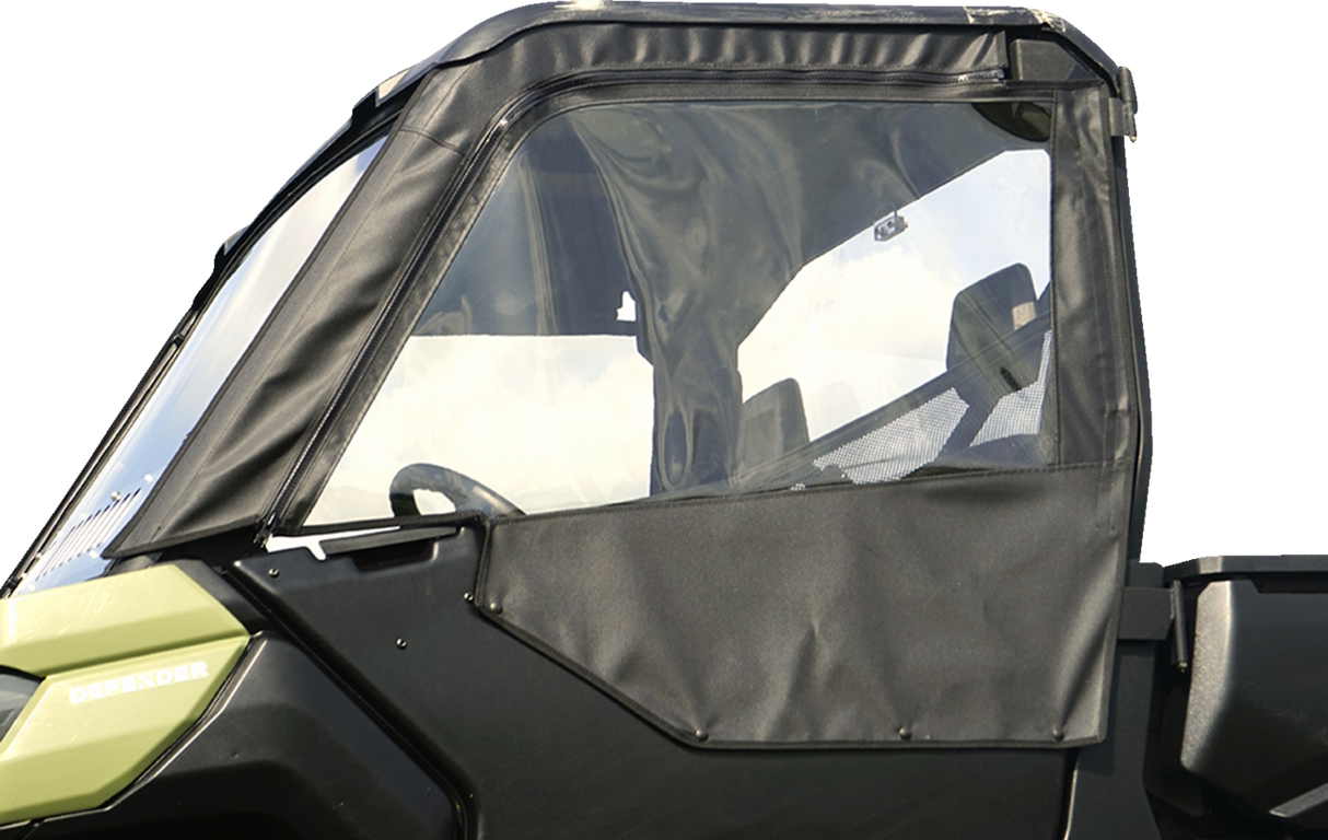 Soft Upper Doors - Black - Can-Am Defender 2016 - 2023