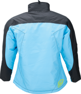 Women\'s Pivot 7 Jacket - Black/Light Blue - XL