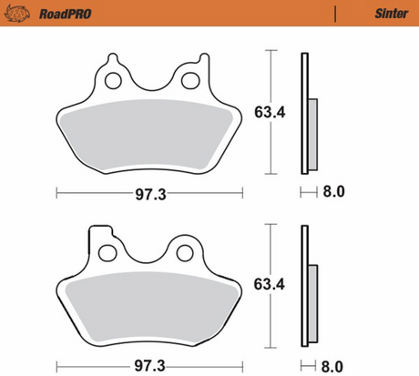 Brake Pads - Sintered Series 1999 - 2010