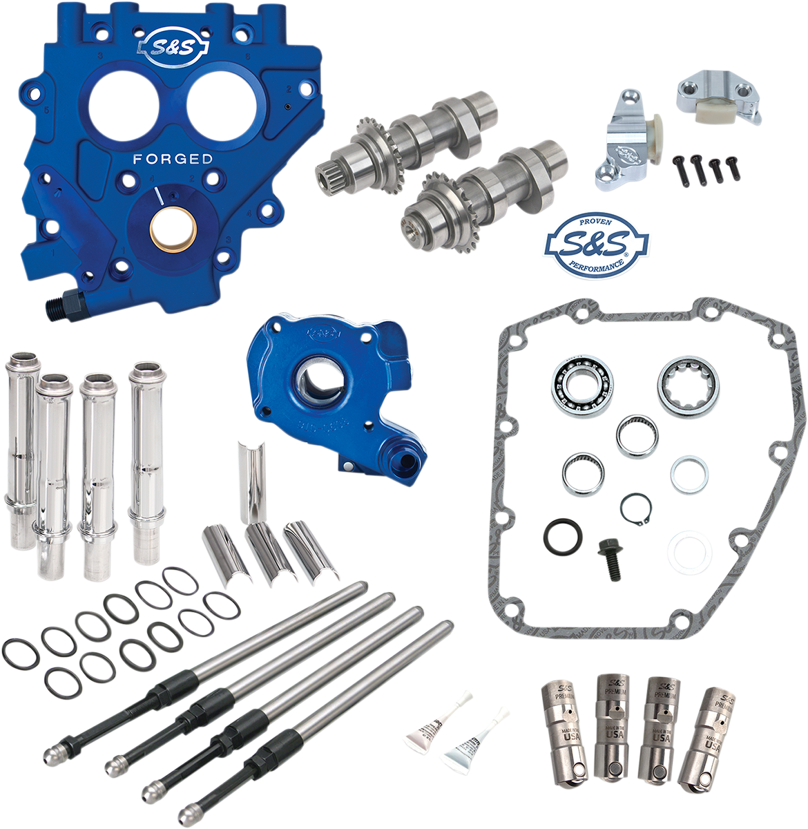 Cam Chest with Plate Kit - 510C - Standard Cams - Twin Cam 1999 - 2006