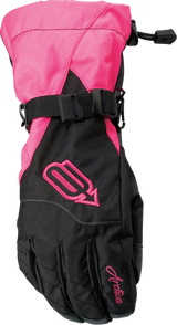 Women\'s Pivot Gloves - Black/Pink - Medium