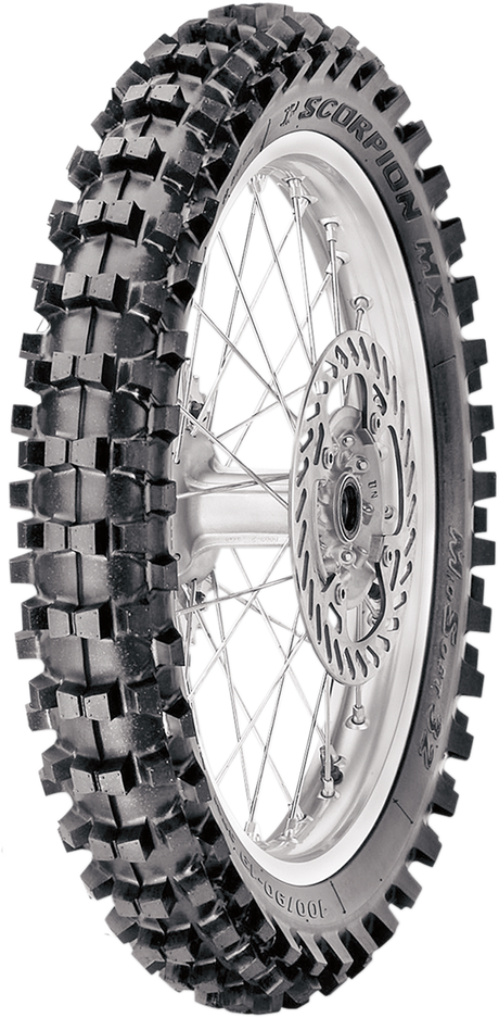 Tire - Scorpion™ MX32 Mid Soft - Rear - 90/100-14 - 49M