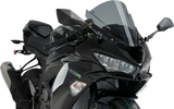 Race Windscreen - 13-3/4\" - Dark Smoke - ZX-6R 2008 - 2023